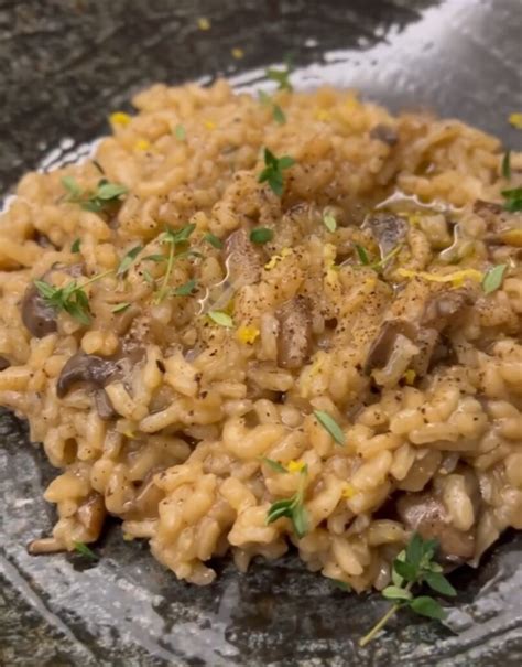 Vegan Mushroom Risotto - Best Homemade Recipes