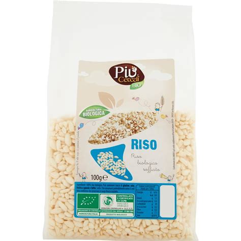 Cereali Di Riso Soffiato Pi Cereali Bio G Coop Shop