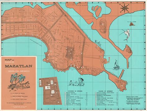 Map Of Mazatl N Sinaloa Mexico The Indispensable Guide For Your