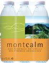 Montcalm Eau minérale naturelle des Pyrénées Ariégeoises