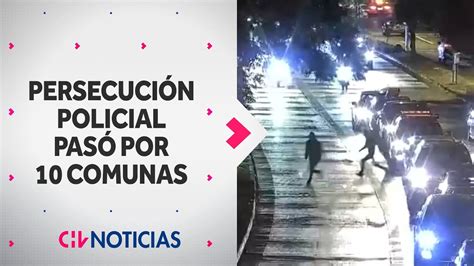 Persecuci N Policial Por Comunas Termin Con Choque Aprovechaban