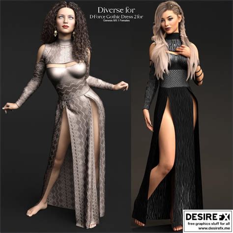 Desire Fx D Models Diverse For D Force Gothic Dress For G F And G