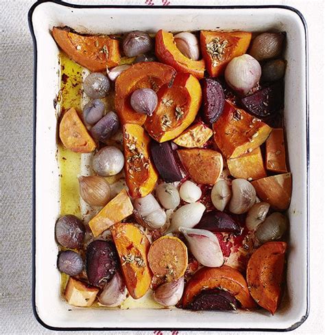 Autumn Roasted Vegetables Recipe Roasted Vegetable Recipes Roasted