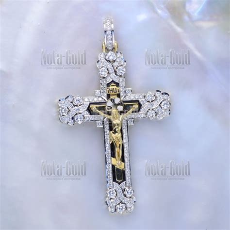 Pin on Золотой крестик на заказ