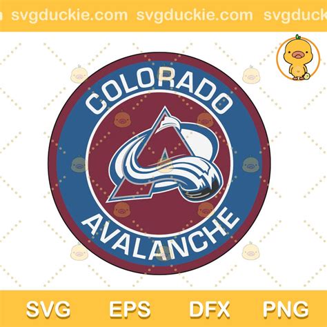 Colorado Avalanche Vector Svg Colorado Avalanche