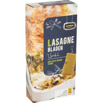 Jumbo Lasagnebladen Verdi 250g Bestellen Jumbo