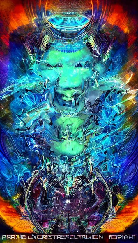 Psytrance Artwork By Fortiche Studio Stable Diffusion