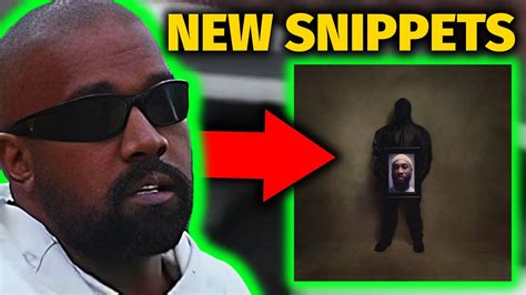 All Brand New Vultures Snippets Kanye West Ty Dolla Ign Youtube