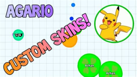 Tutorial How To Get Custom Skins On Agario Agario Mods Youtube