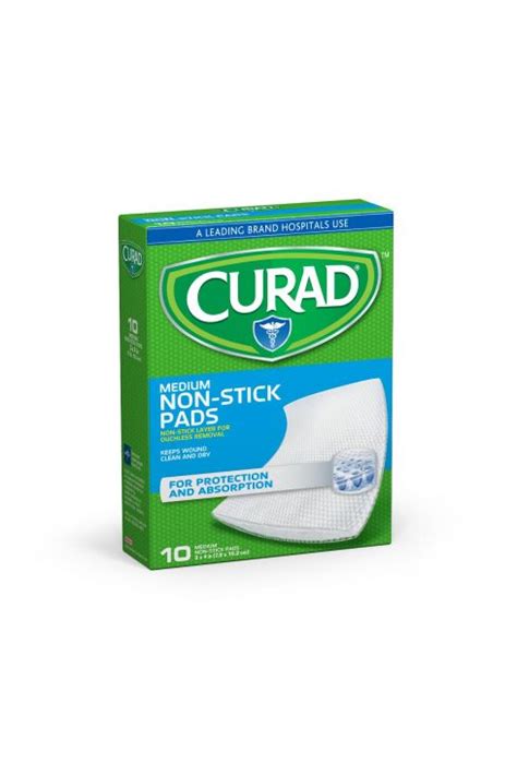 Curad Sterile Non Stick Pads X Ct