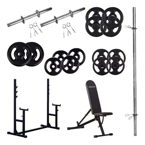 Gimnasio Multifunci N Megagym Equipamentos Fitness Kit Kg