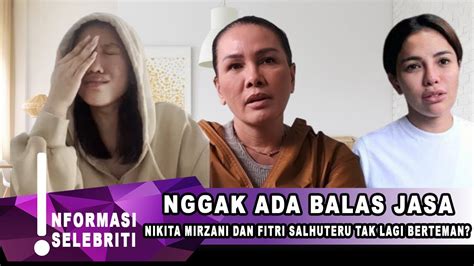 Nikita Mirzani Dan Fitri Salhuteru Tak Lagi Berteman Nikita Mirzani