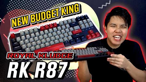 New Budget King Royal Kludge Rk R Mechanical Keyboard Full