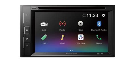 Pioneer Avh A Dab Stacja Din Usb Aux Bluetooth Cd Dvd Dab Dab