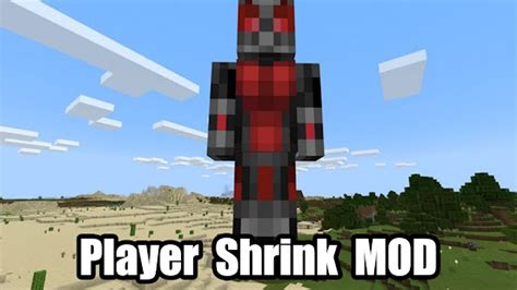 Player Shrink Mod Minecraft Pe For Pc Mac Windows 11 10 8 7 Free Download