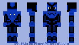 Blue Beetle Jaime Reyes Minecraft Skin