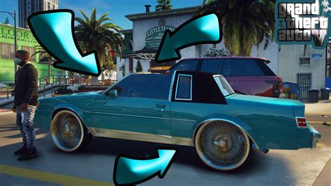 Franklins New Buick Regal On Dayton Wire Wheels Gta 5 Mods Youtube