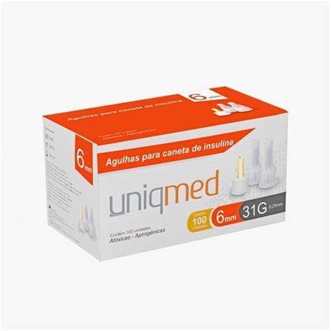 Agulha Uniqmed Mm Agulha Uniqmed Mm Unid Uniqmed