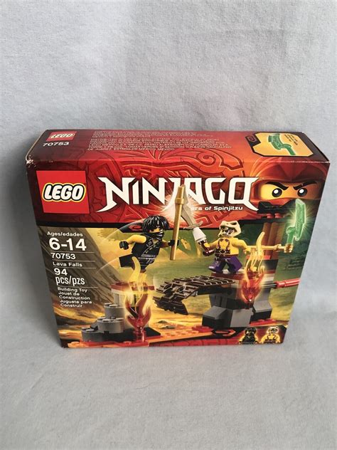 LEGO Set 70753 Lava Falls NINJAGO New Sealed Cole Sleven EBay