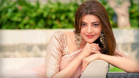 Kajal Agarwal Desktop 4K Wallpaper