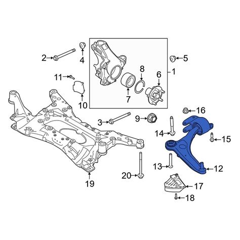 Land Rover Oe Lr Front Left Suspension Control Arm