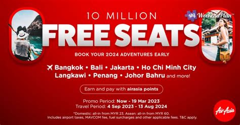 Airasia Million Free Seats