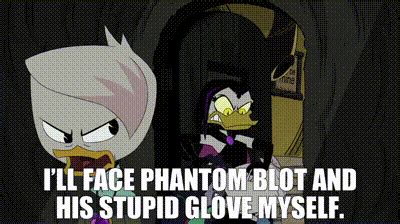 YARN I Ll Face Phantom Blot And His Stupid Glove Myself DuckTales