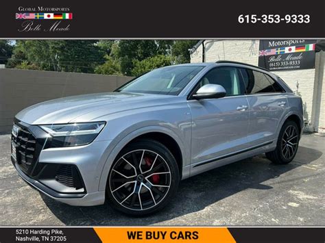 2020 Used Audi Q8 Premium Plus Pkg Top View Camera Blind Spot Monitor Bando Audio At Global