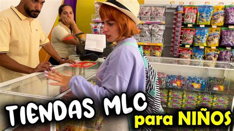 Tiendas MLC en Cuba inalcanzables para los niños vlog caminando por