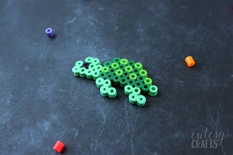 Perler Bead Turtle Free Pattern Perler Bead Patterns Easy Perler