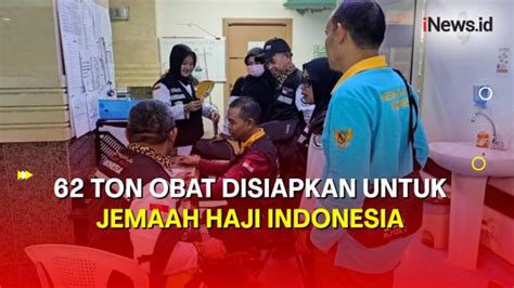 62 Ton Obat Obatan Disiapkan Untuk Jemaah Haji Indonesia Di Madinah