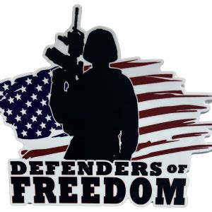 Bumper Sticker – Defenders of Freedom