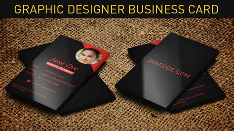 Graphic - Designer Business Card - Logos & Graphics