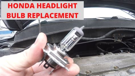 How To Replace Headlight Bulb In Honda Pilot Pilot Honda Hea