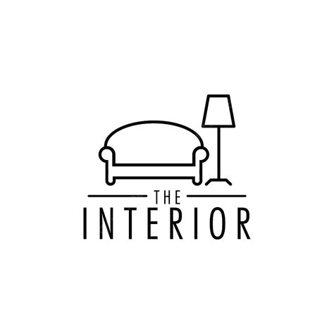 Interior Design Illustration Vector Hd Images, Interior Logo Design ...