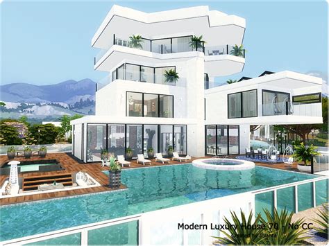 The Sims Resource - Modern Luxury House 70 - No CC