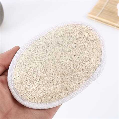 Paquete De Almohadillas De Esponja De Lufa Esponja Exfoliante De