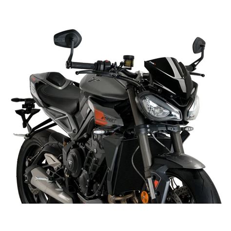 Puig Naked New Generation Windscreen Triumph Street Triple 765 R RS 2023 2025 Cycle Gear
