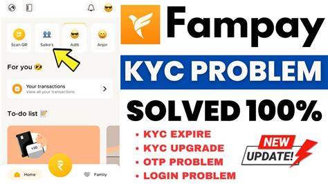 Fampay New Update Fampay Login Problem Fampay Kyc Upgrade Problem