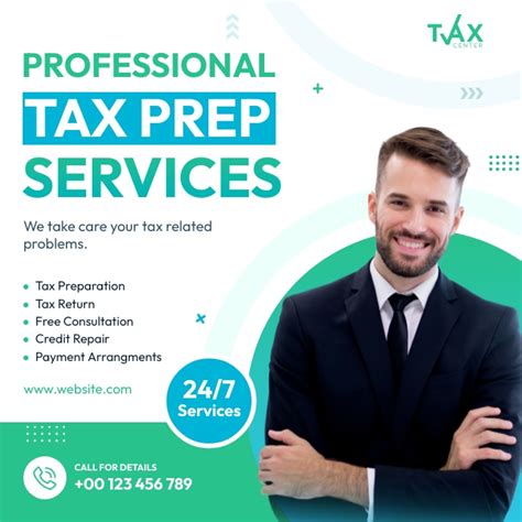 Income Tax Services Tax Preparation Flyer Template Postermywall