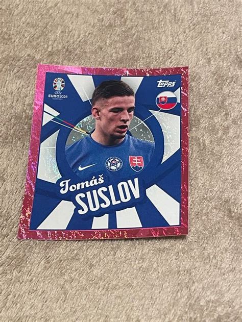 Topps Euro EM 2024 SVK PTW Tomas Suslov Pink Sticker Kaufen Auf Ricardo