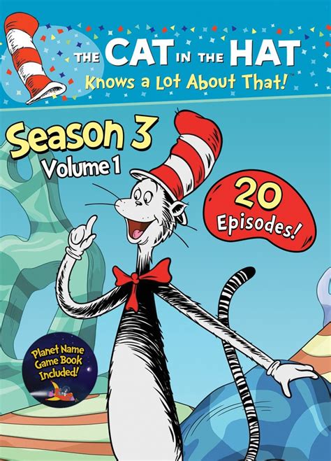 The Cat In The Hat Knows A Lot About That Season 3 Vol 1 Dvd