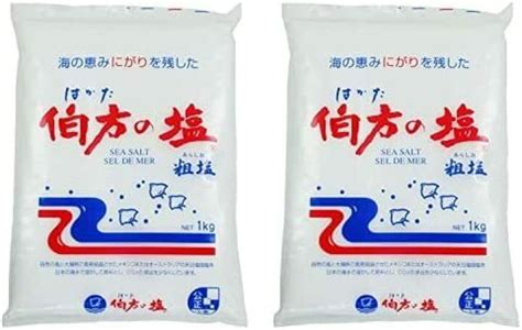 伯方塩業 伯方の塩 焼塩 1kg×5袋