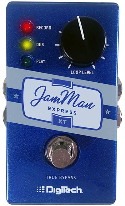 Digitech Announces JamMan Express XT Looping Pedal – No Treble