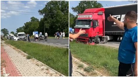 Accident Grav Cu Trei R Ni I N Timi Dou Microbuze Un Tir I O