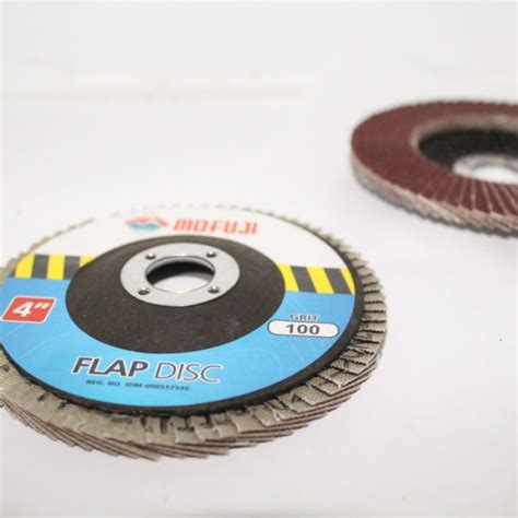 1 PCS K55 Amplas Susun 4 FLAP DISC UKURAN 40 60 80 100 120 150 180