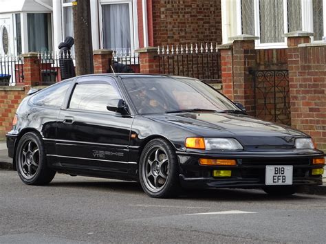 1992 Honda CRX 1 6 Si R VTEC Personalised Plates Neil Potter Flickr