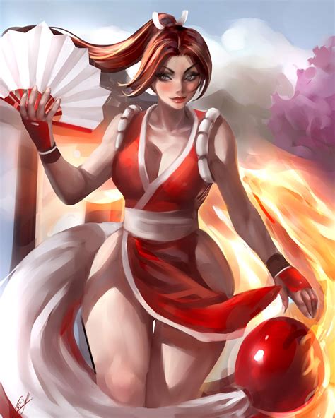 Mai Shiranui By OrionM Hentai Foundry