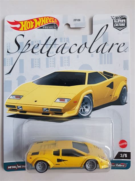 Hotwheels Premium Lamborghini Countach LP5000 QV For Sale Hot Wheels Hobbies Toys Toys