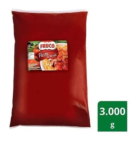 Pasta De Tomate Fruco Bolsa X 3000 Grs G A 26